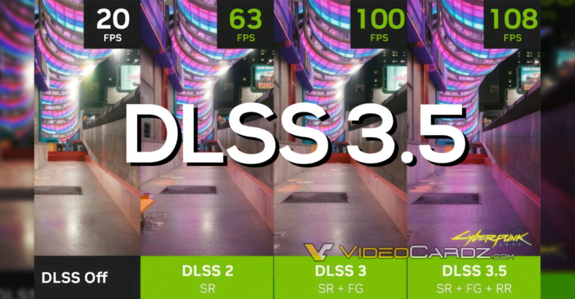 NVIDIA анонсувала DLSS 3.5 — покращений ШІ-апскейлінг із реконструкцією трасування променів