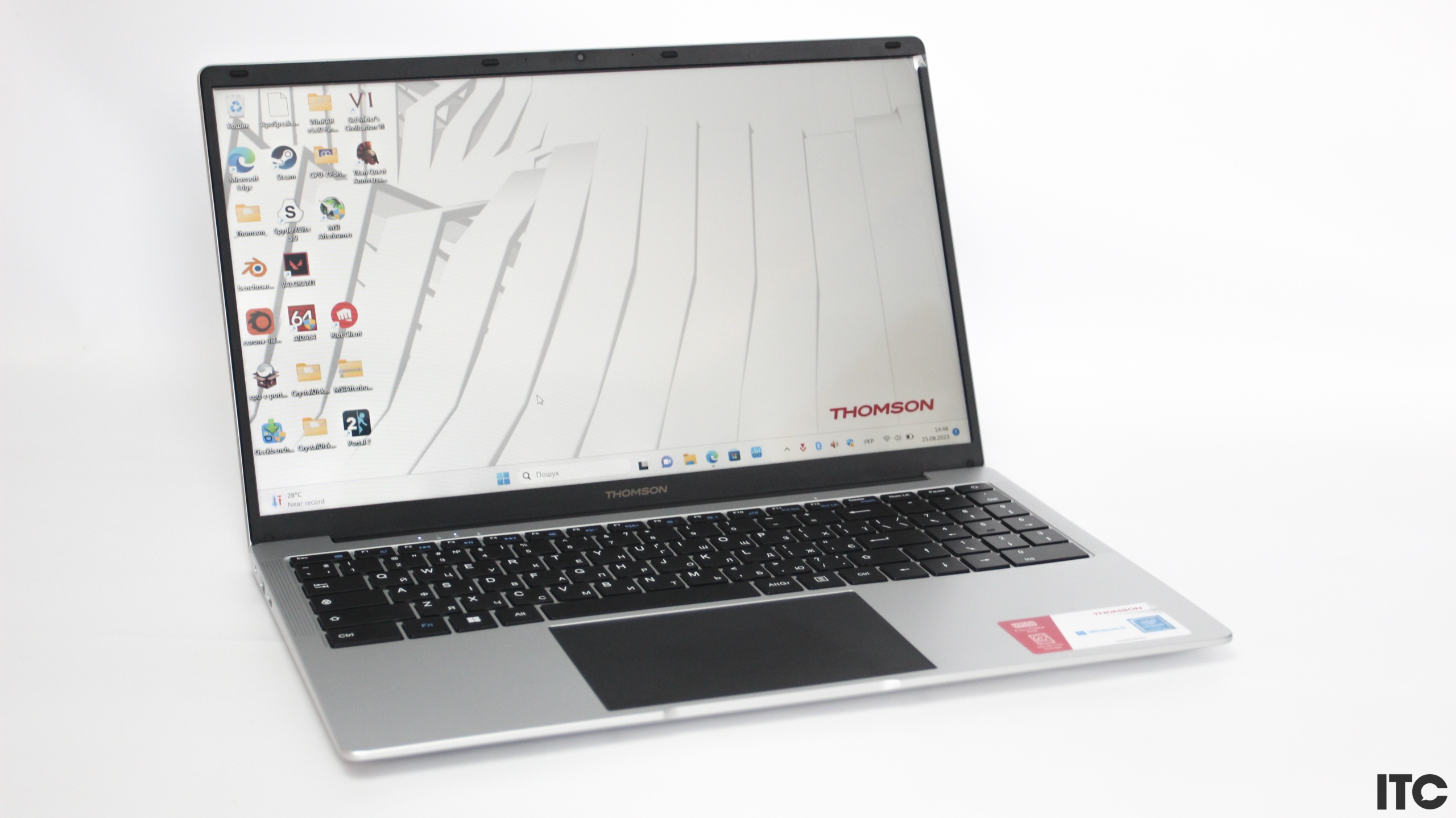 Обзор Thomson Neo N15 –  стильный ноутбук с большим накопителем по цене 10 000 гривен