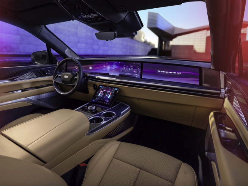 Електричний Cadillac Escalade IQ 2025 показався на реальній дорозі (фото)