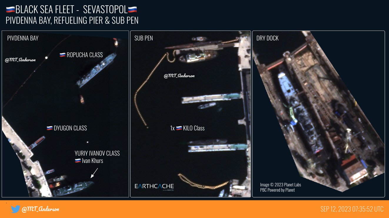 Атака на бухту Севастополя — уражено великий десантний корабель «Мінськ» та підводний човен «Ростов-на-Дону»