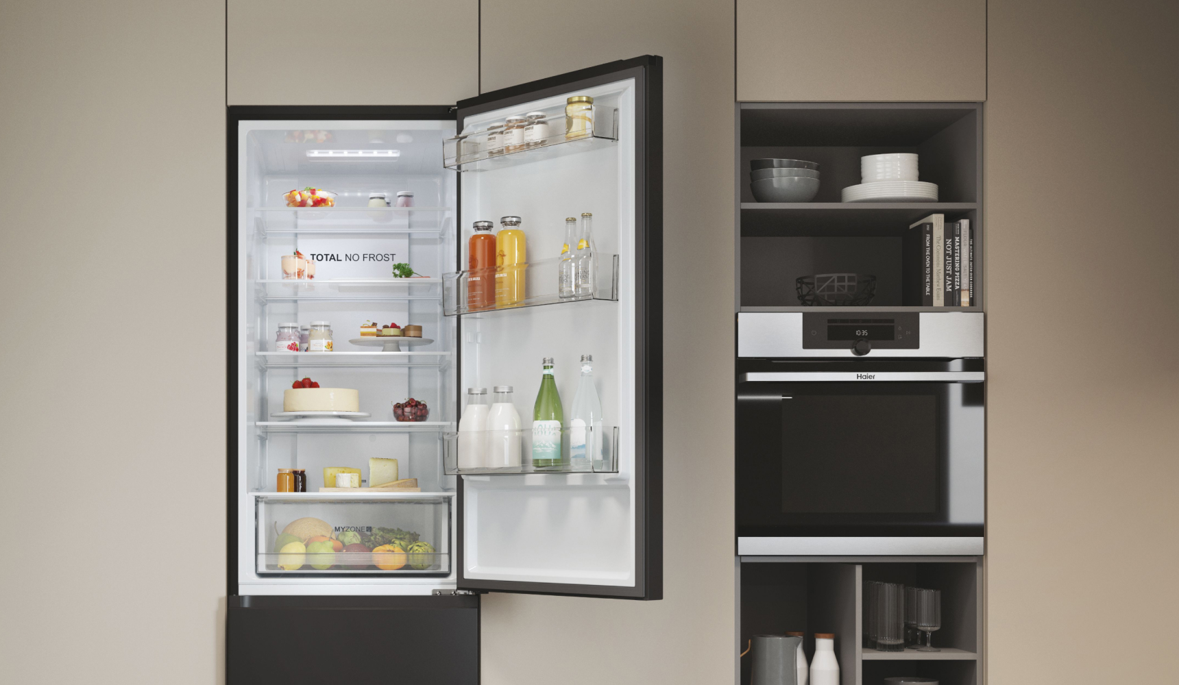 Новые холодильники Haier: экономят электроэнергию, управляются через приложение и тихо работают