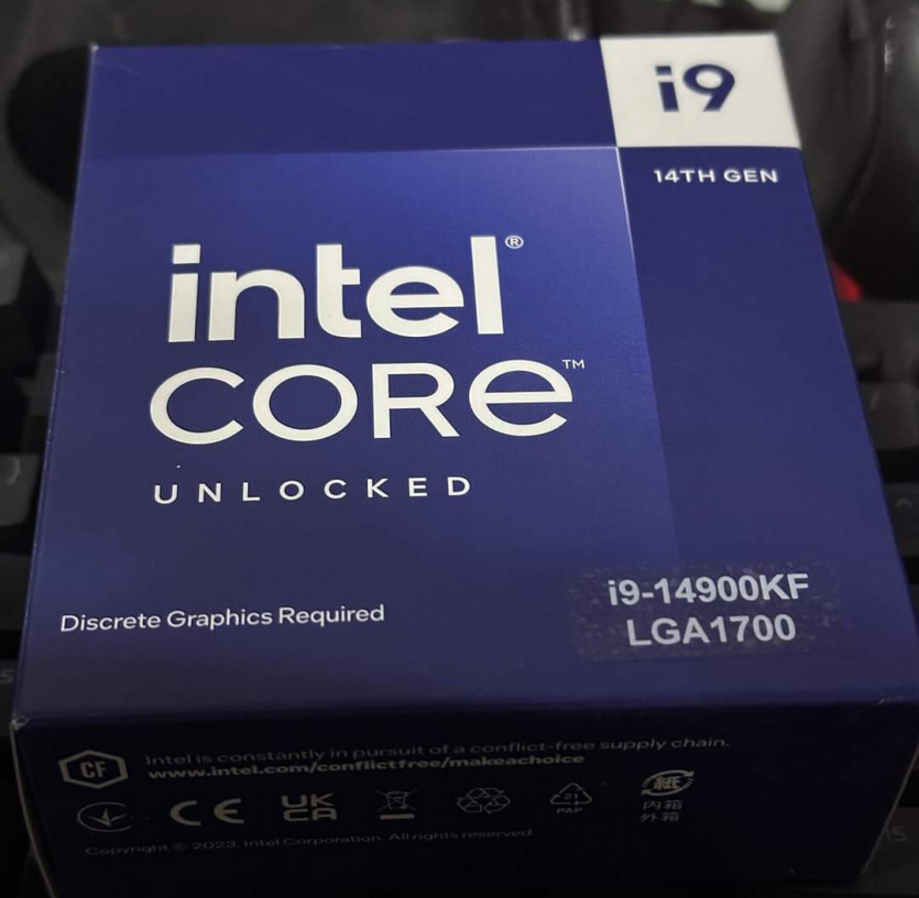 Процесори Intel Core i9-14900K вже надходять рецензентам – пакування майже не змінилося