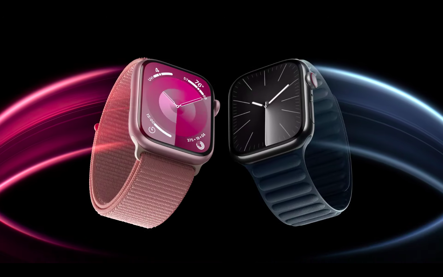 Apple Watch Series 9 — чип S9, дисплей яскравістю 2000 ніт та новий жест Double Tap