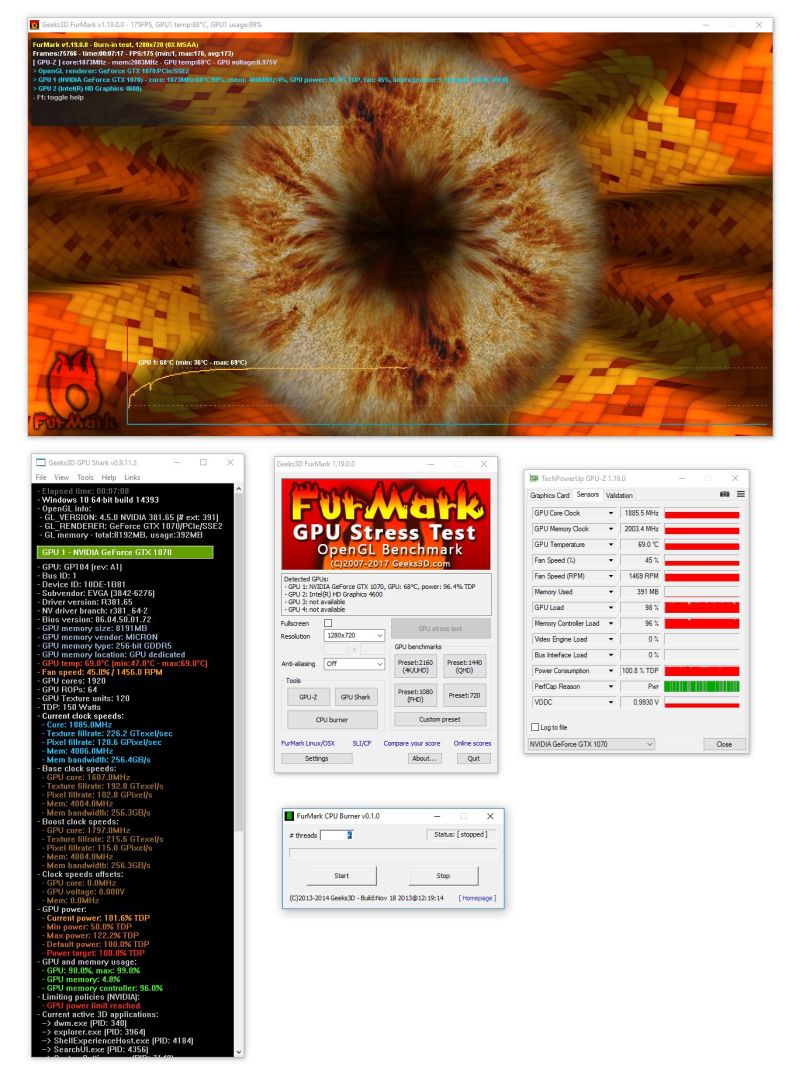 FurMark Version 2.0 — перше за 16 років оновлення відомого cтрес-тесту для відеокарт