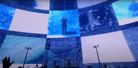 Концерт U2 дал старт первому шоу Sphere ─ огромного сферического LED дисплея высотой 112 метров