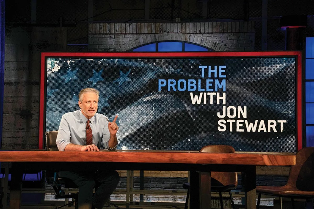 A Apple está cancelando o show de Jon Stewart – por meio de discussões com a China e inteligência artificial
