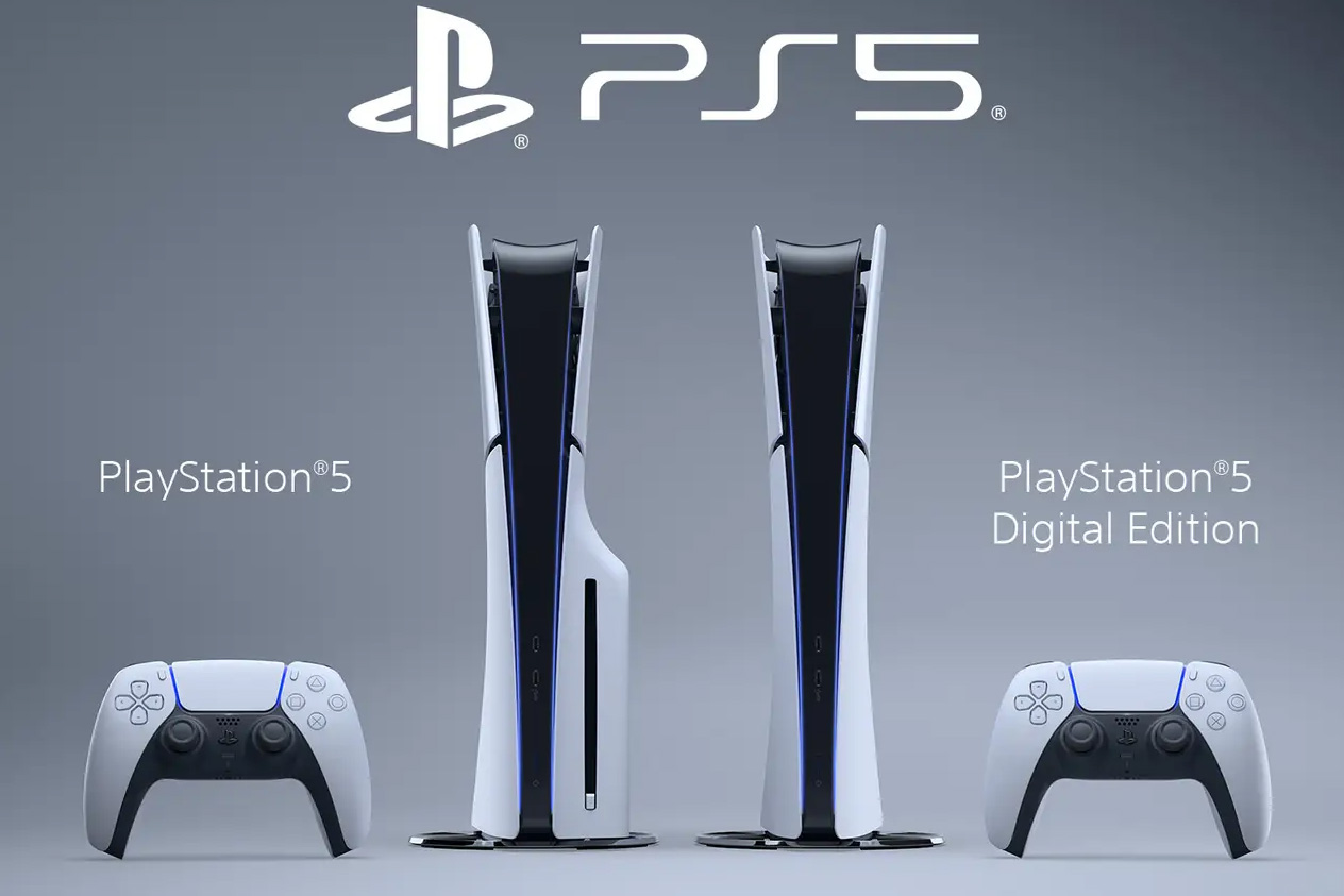 Sony представила PlayStation 5 в более тонком корпусе за $449,99/$499,99 – консоль заменит предыдущие модели