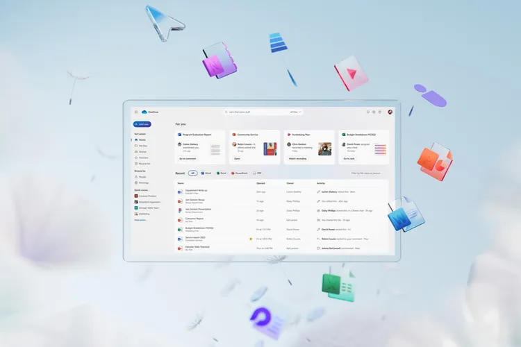 Обновление Microsoft OneDrive: новый дизайн и интеграция ИИ-помощника Copilot