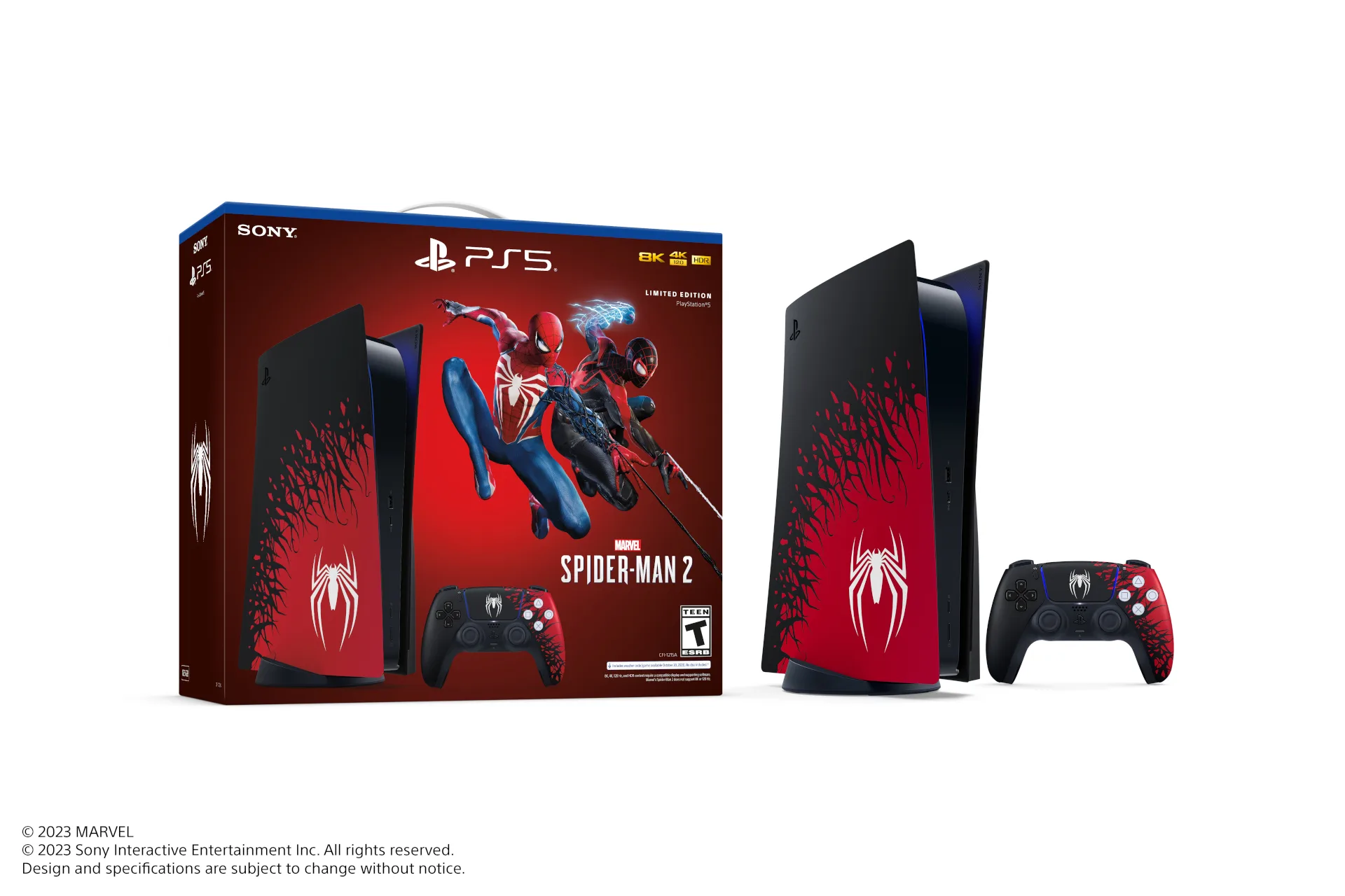 Лімітоване видання PS5 в стилі Spider-Man 2 