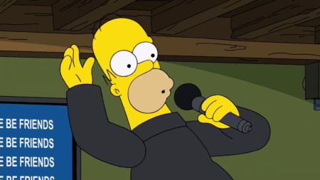 Гомер Сімпсон «‎переспівав» Нірвану у вірусній ШІ-версії «‎Smells Like Teen Spirit»