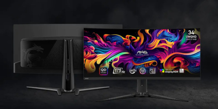 Игровые мониторы MSI QD-OLED: плоские и изогнутые экраны, частота до 360 Гц и время отклика GTG 0,03 мс