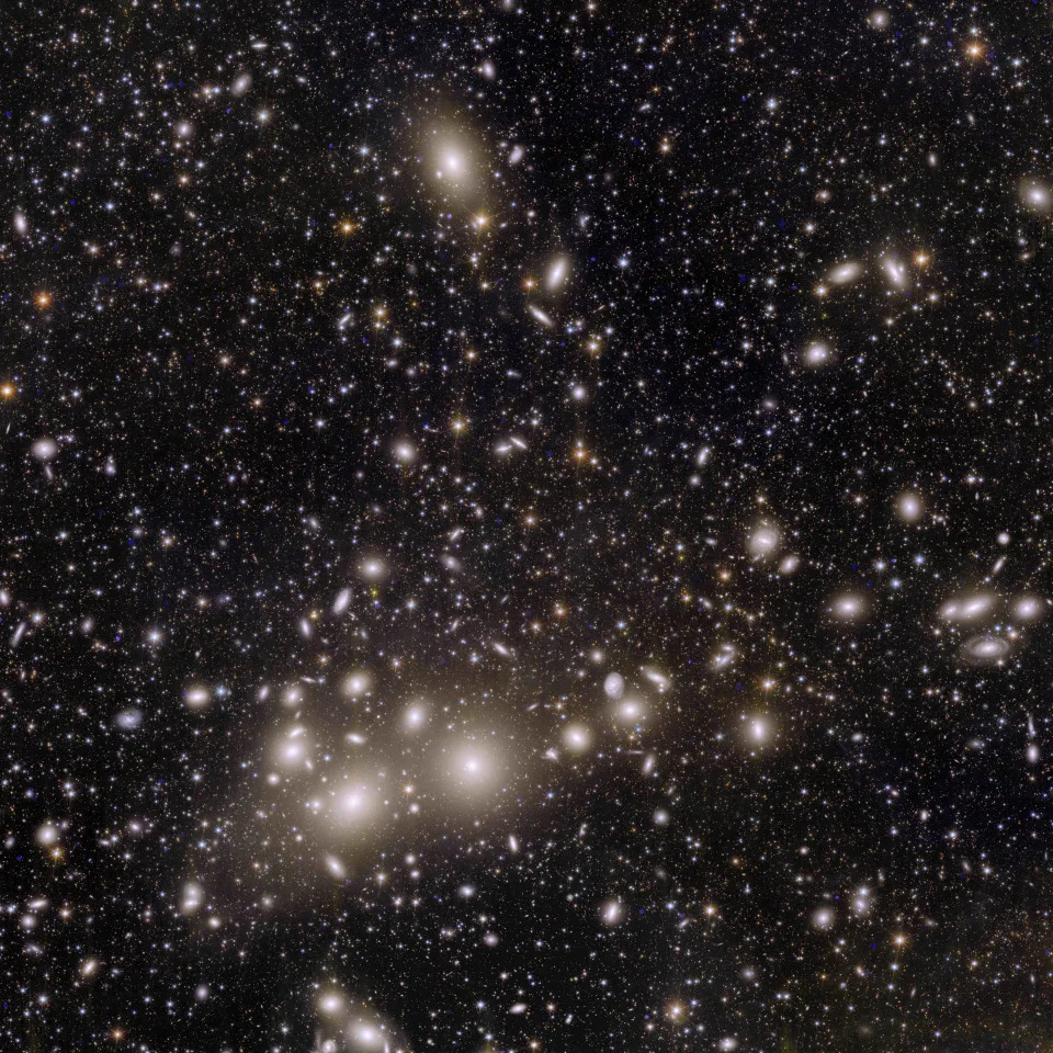 «‎Евклід» надав найдетальніше зображення скупченням Персея, розташованого за 240 мільйонів світлових років від нас, показавши не лише 1000 галактик у самому скупченні, але приблизно 100 000 інших, які лежать далі.