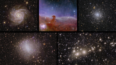 Що розгледів «‎Евклід» на нічному небі? Перші зображення від космічного телескопа ESA, який «‎полює» на темну матерію