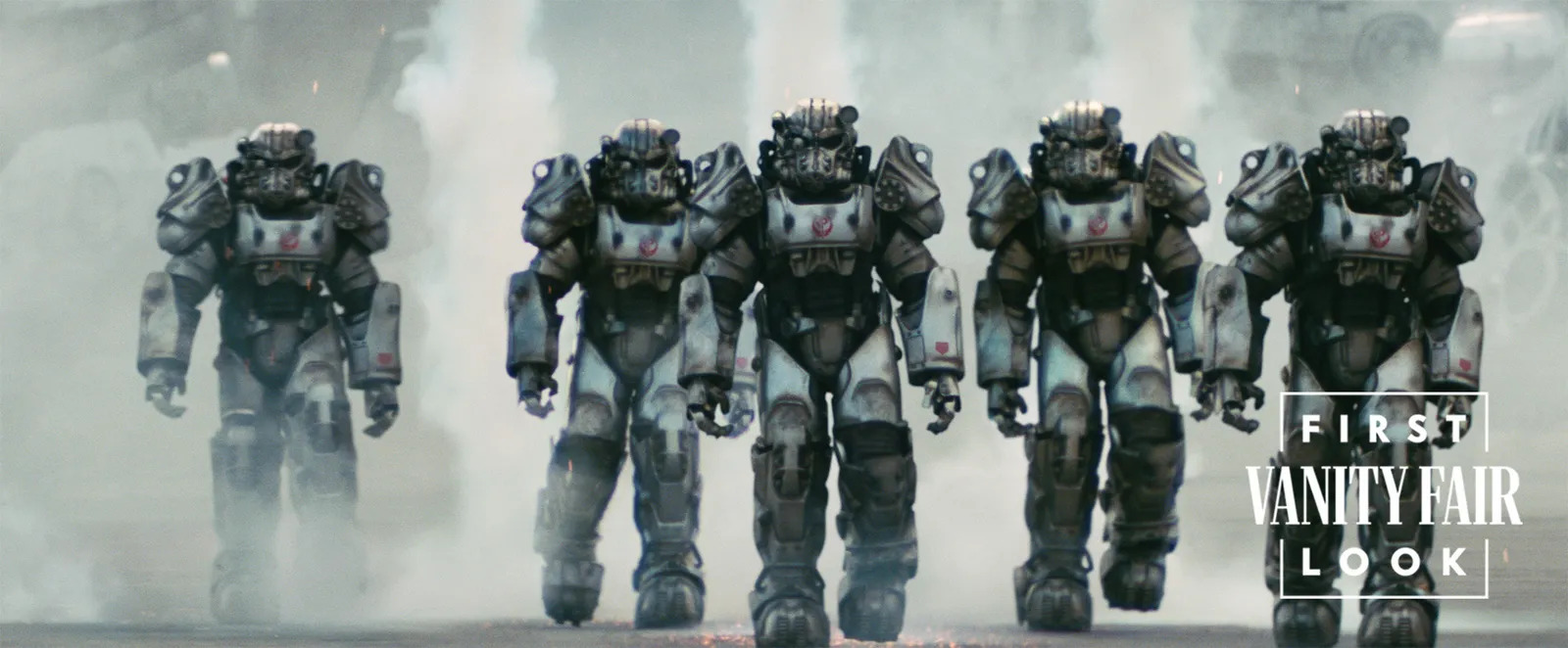 Fallout: солдаты «Братства Стали» в силовой броне, Гуль и Пустоши в первых кадрах грядущего сериала от Amazon