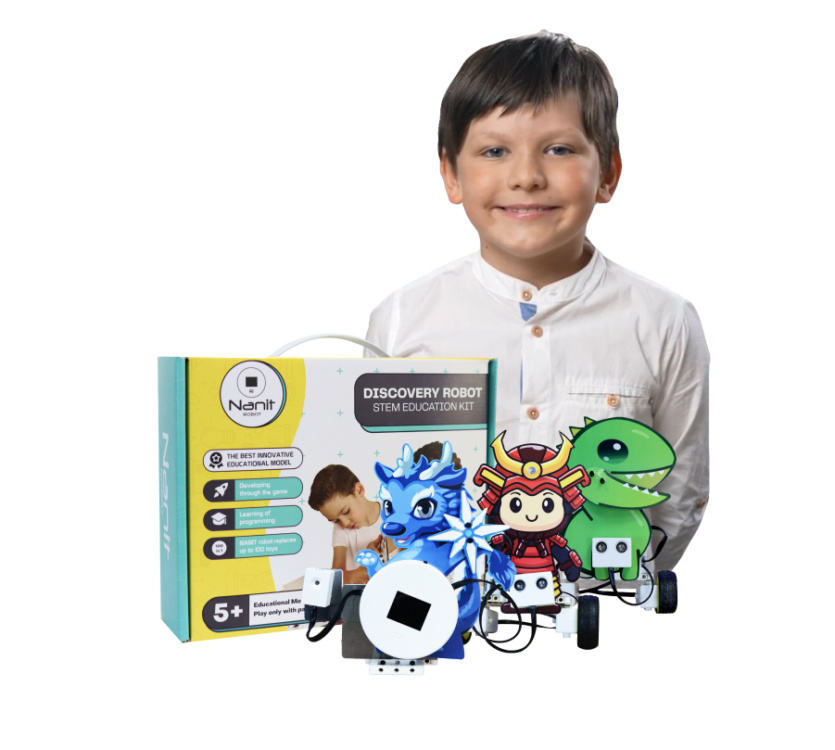 Nanit Robot вышел на Kickstarter — украинский аналог программируемых роботов LEGO Mindstorms для изучения программирования