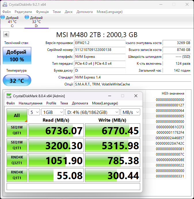 Обзор MSI SPATIUM M570 PRO FROZR: флагманский PCI-E 5.0 накопитель с огромным радиатором