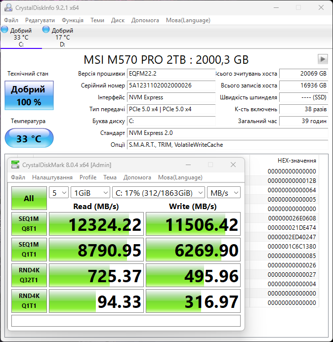 Обзор MSI SPATIUM M570 PRO FROZR: флагманский PCI-E 5.0 накопитель с огромным радиатором
