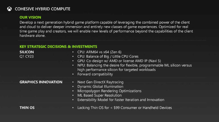 Xbox 5-го поколения вероятно выйдет в 2026-м и будет использовать архитектуры RDNA5 и ZEN5 от AMD