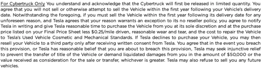 Tesla таки судитиметься з клієнтами, які «‎зарано» перепродали Cybertruck — штраф у $50 000 теж повернули