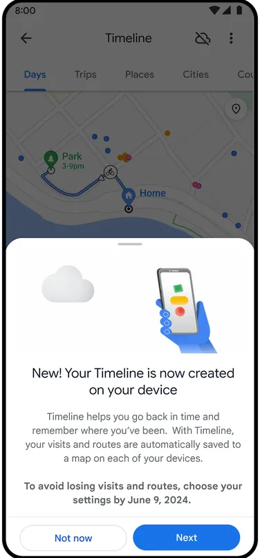 Google Maps получает дополнительные функции и настройки для обеспечения конфиденциальности