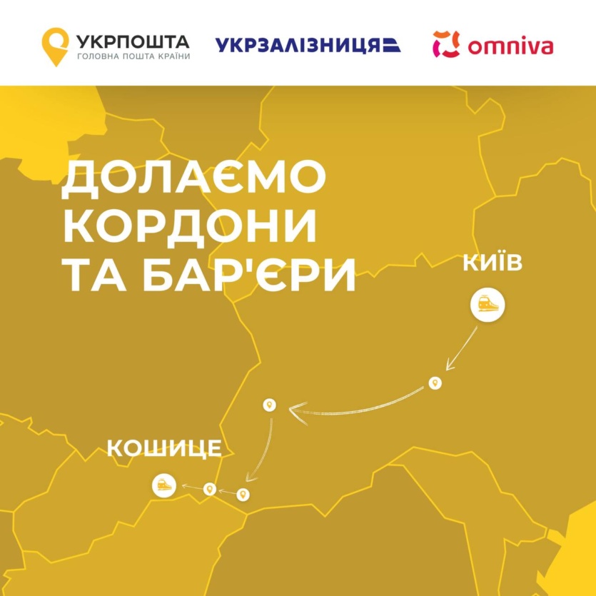 «Укрпочта» возобновила доставку международных посылок в Украину по железной дороге