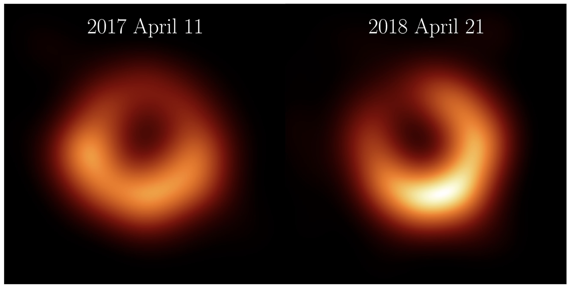 Четко, как никогда: команда Телескопа горизонта событий опубликовала самое детальное изображение черной дыры