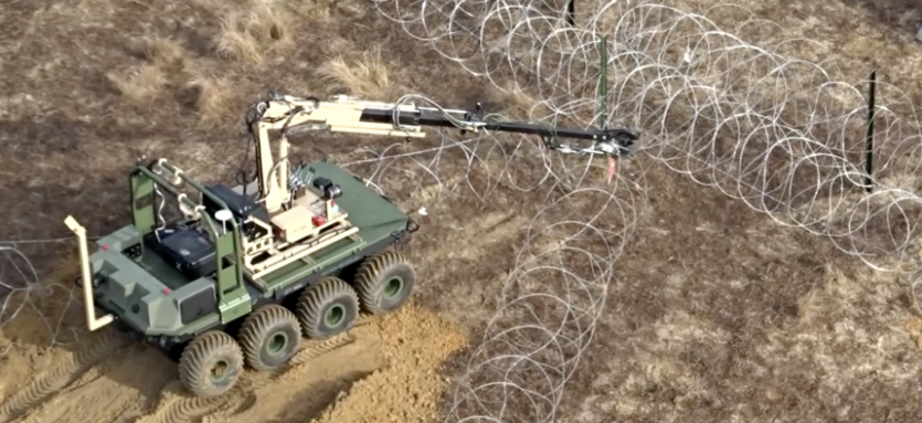 Drones and robots: The US military is testing new tools for breaching minefields