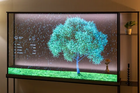 LG привезла на CES 2024 «перший у світі бездротовий прозорий OLED-телевізор»