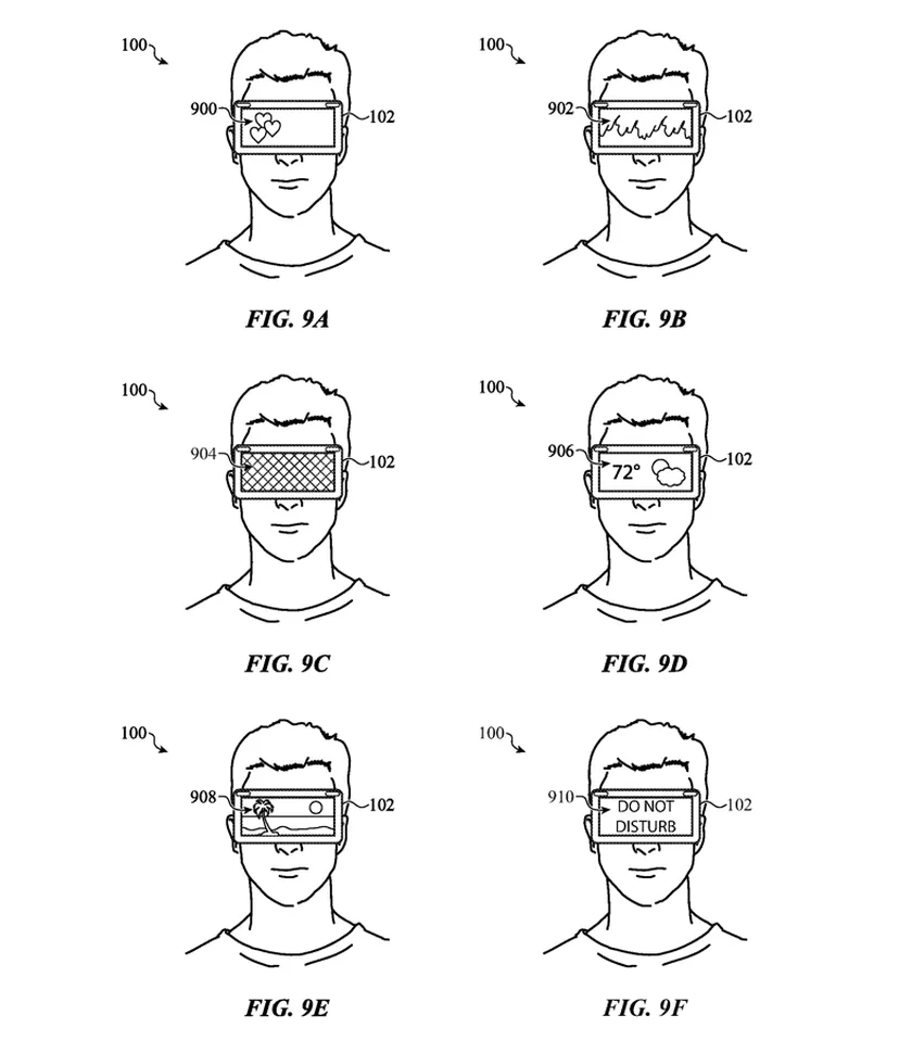Джони Айв представлял Apple Vision Pro с внешним дисплеем, который будет отображать «увеличенные глаза» или солнцезащитные очки