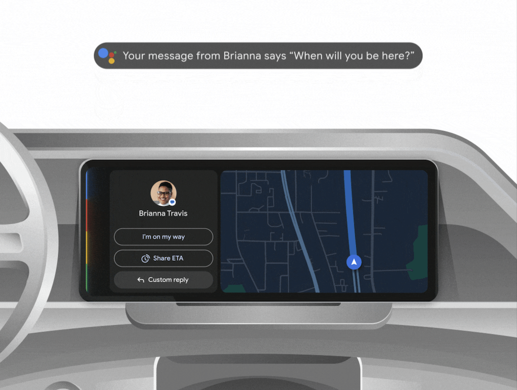 Google has added Gemini artificial intelligence to Messages and AI text summarization to Android Auto