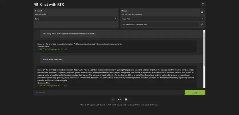 Chat with RTX ─ Nvidia создала чат-бот для запуска на локальном ПК