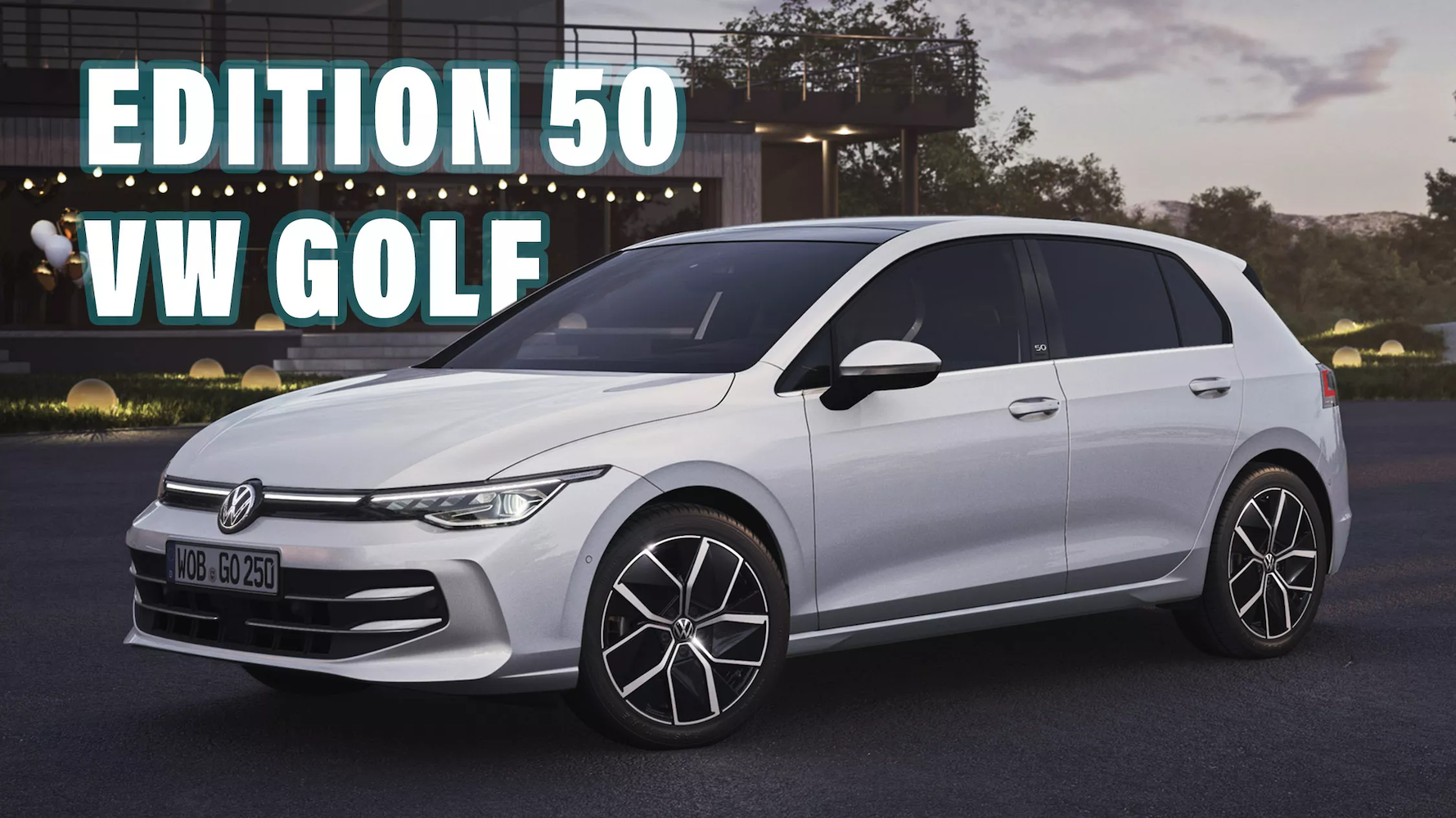 Volkswagen начал продавать новый Golf в Европе и выпустил юбилейную модель Edition 50