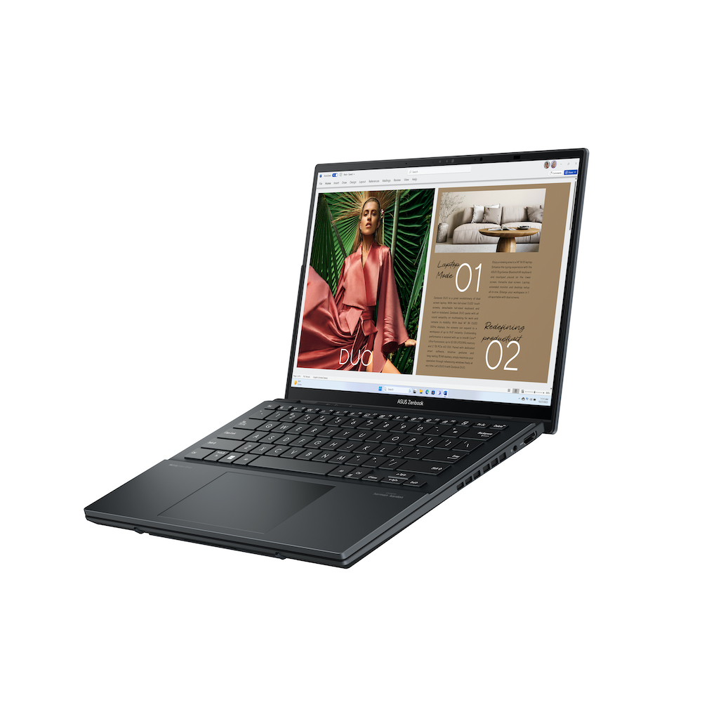 ASUS Zenbook DUO dual-screen laptop went on sale in Ukraine for ₴108,500