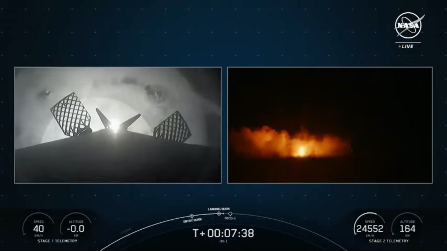 SpaceX launched the first private lunar lander, Odysseus, and moved its headquarters from Delaware to Texas