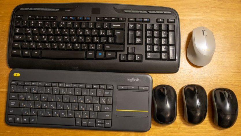 Клавіатура Logitech k400+ миша m330 та інші девайси що в мене були від Logitech + роздуми про ігри
