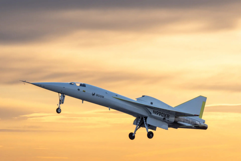 The next-generation Boom XB-1 supersonic aircraft has made its first flight