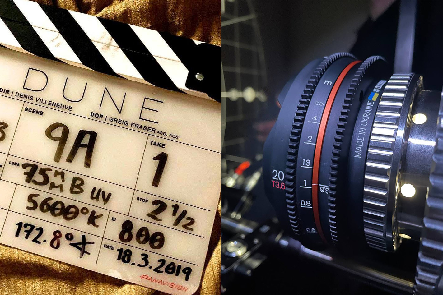 Ленту «Дюна» снимали украинскими объективами IronGlass — оператор фильма и сотрудник компании
