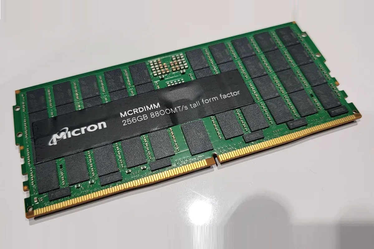 Micron представила модули оперативной памяти DDR5-8800 на 256 ГБ