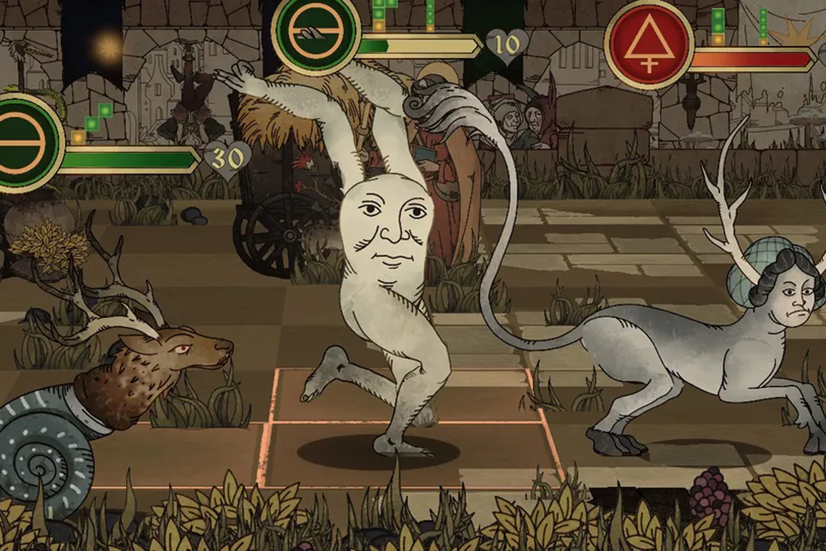 Игра Hermetica из Steam оживляет средневековые причудливые иллюстрации
