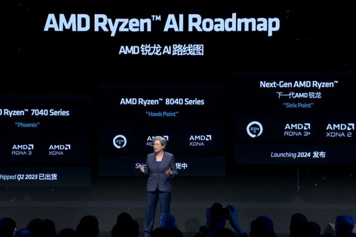 AMD told about Strix Point processors: Zen 5, RDNA 3+ and XDNA 2 in 2024