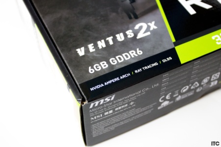 MSI RTX 3050 VENTUS 2X 6GB