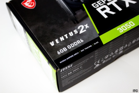 MSI RTX 3050 VENTUS 2X 6GB