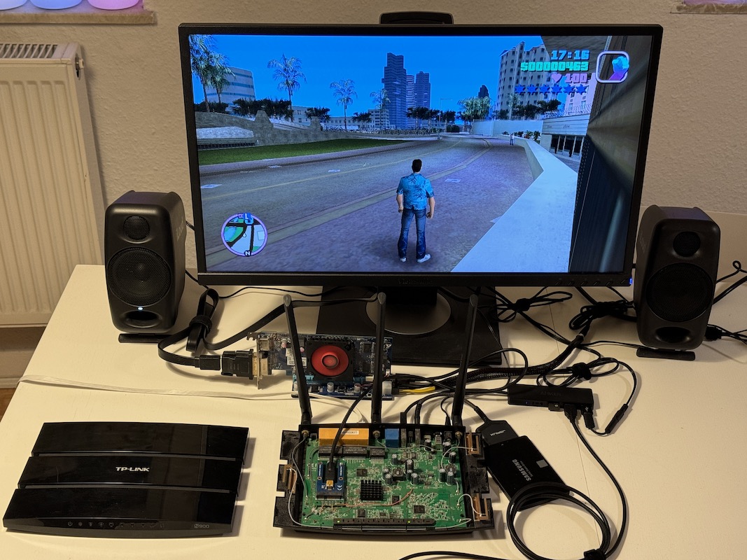 Enthusiasts launched GTA: Vice City on a TP-Link router