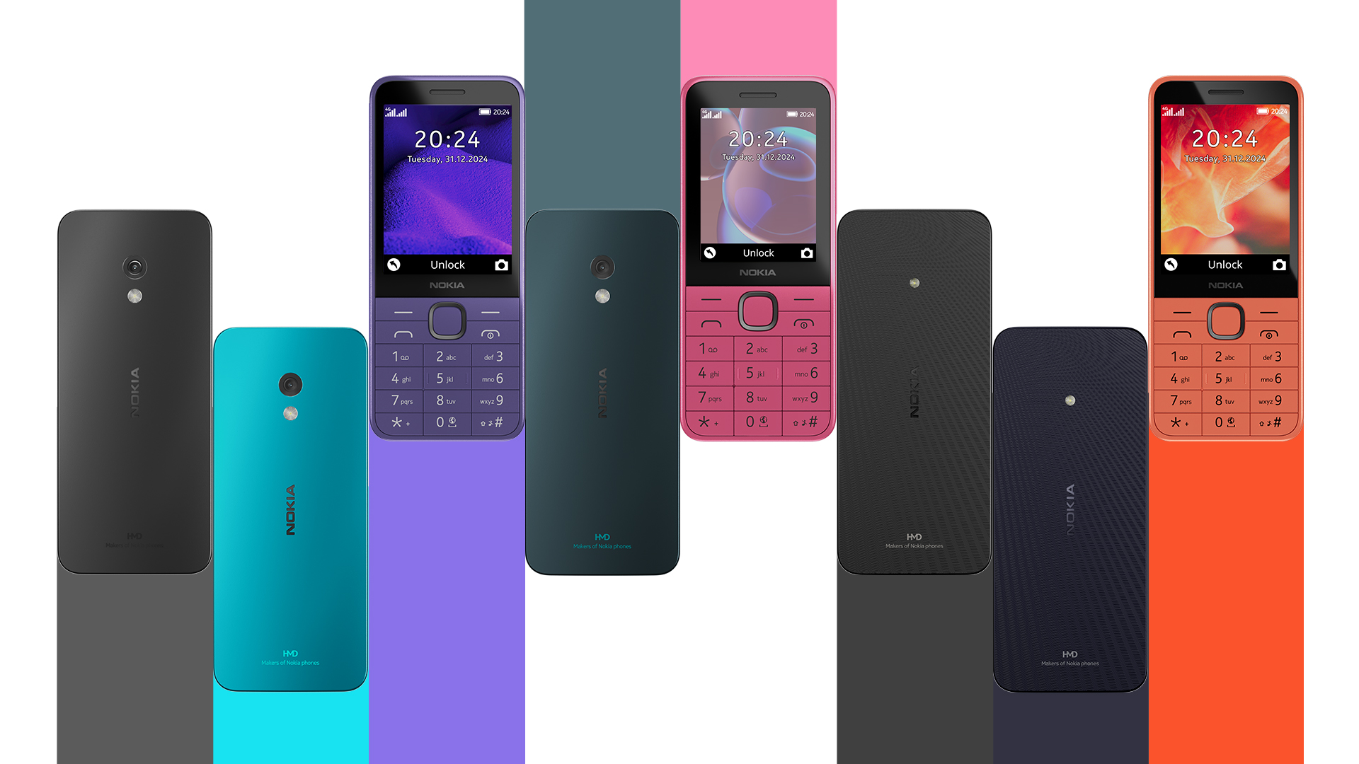 Nokia 215 4G, Nokia 225 4G та Nokia 235 4G – «веселі» кнопкові телефони з адаптивною функціональністю надійдуть у продаж в травні