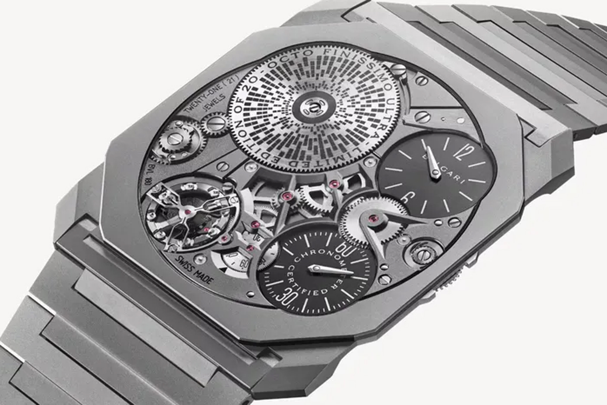 Mechanical Bulgari watch 1.77 mm thick, or what you can get for $0.59 ...