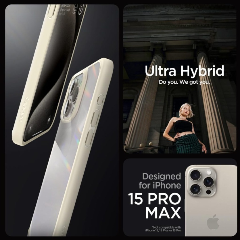 Огляд чохла Spigen Ultra Hybrid для iPhone 15 Pro Max