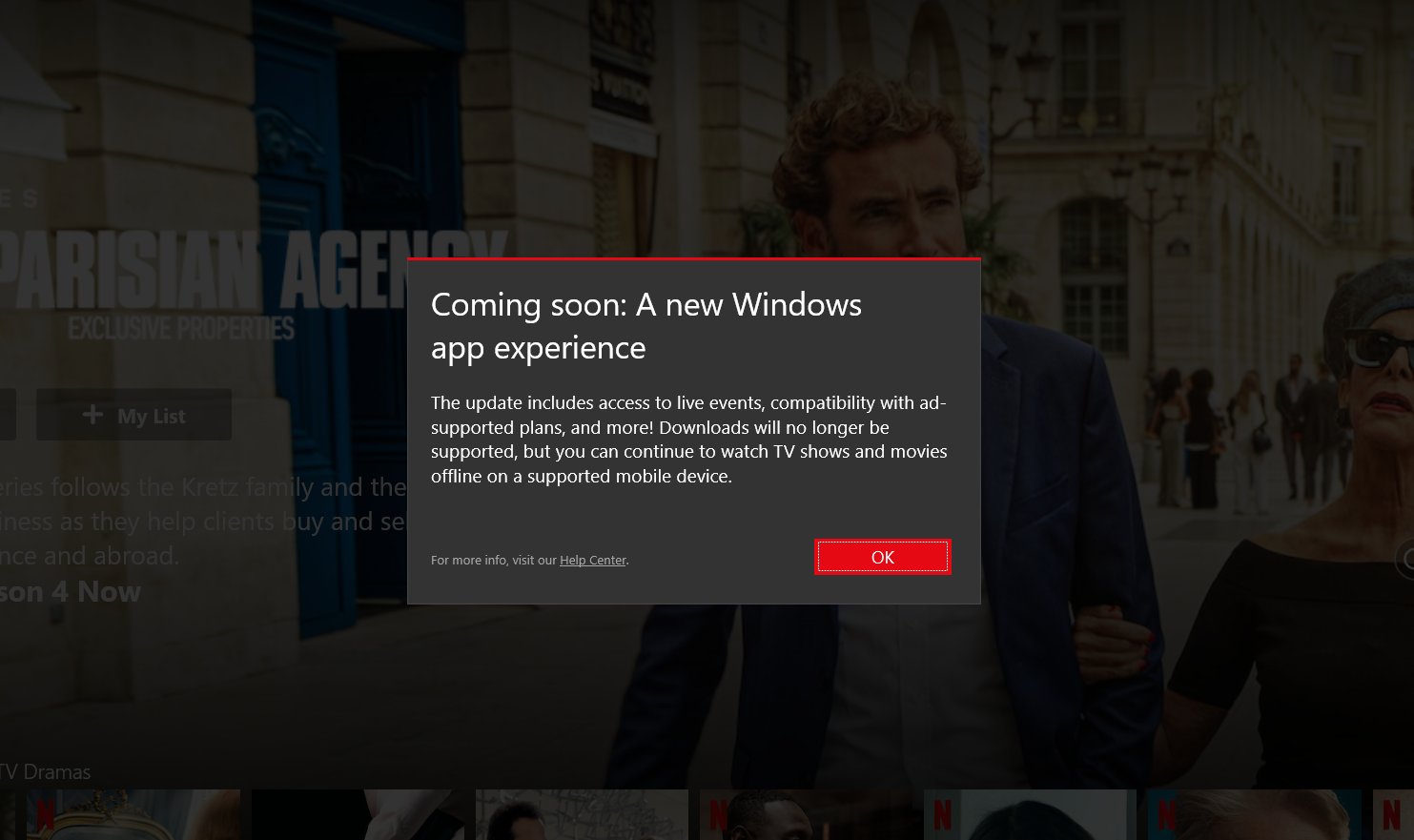 Netflix хоче вимкнути завантаження контенту на Windows — користувачам приходять дивні повідомлення