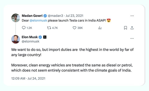 Индийцы, заплатившие за предзаказ Tesla по $1000 в 2016 году, не получили авто — но и деньги вернуть не так просто