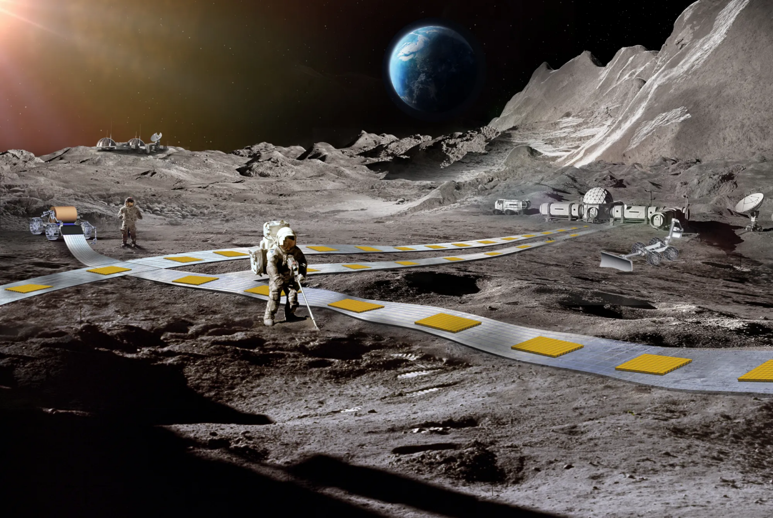 Забудьте про Землю — NASA планує запустити роботизований маглев на Місяці у 2030-х роках