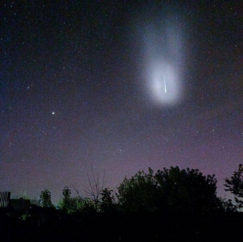 Таємничий об’єкт, що спостерігався вночі в українському небі, виявися другим ступенем ракети SpaceX Falcon 9